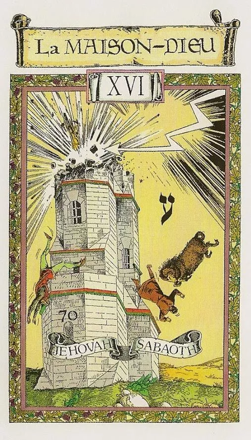 Le Tarot des Templiers - La Maison Dieu